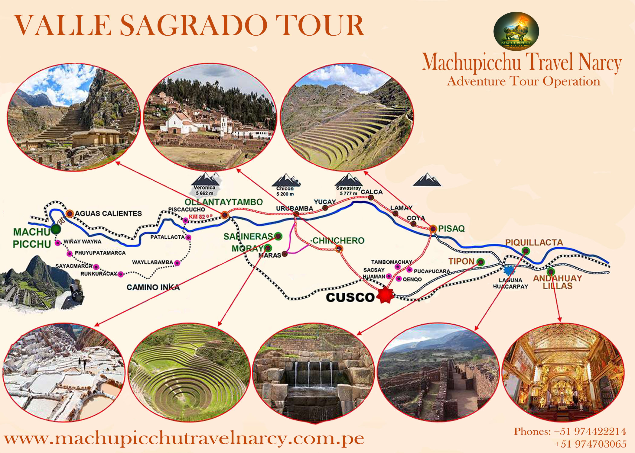 MARAS, MORAY & SALT MINES HALF DAY TOUR